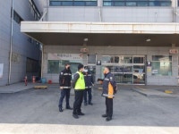 구창덕 익산소방서장, 설연휴 대비 고속버스터미널 현장방문 안전컨설팅
