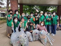 중화산2동 새마을부녀회, 공원 환경정화 활동 추진