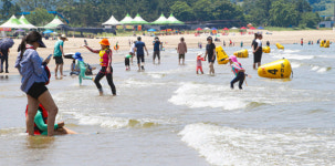 2022년 여름 변산해수욕장 개장