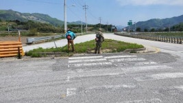 임실 오수면, 쾌적한 환경조성 풀베기 작업 실시