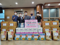 (사)이웃사랑의사회, 전주 덕진동에 추석명절 상차림 물품 전달