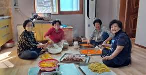 서서학동 공수내 경로당, 김밥 나눔봉사