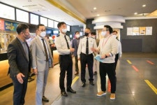 전북소방본부, 대형 판매시설 현장행정 실시