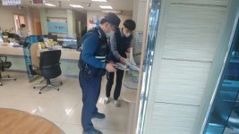 완주경찰서 봉동파출소, 설명절 방범 취약업소 특별방범활동 실시