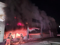 전주 한 자동차정비센터서 불…1억4천만원 상당 피해