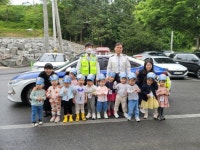 진안 어린이집 원생 28명 교통 체험 실시