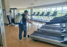 임실국민체육센터, 해충 차단 방역소독 실시