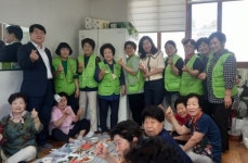 전주시 인후2동 사랑의울타리, 경로당 찰밥 나눔 봉사