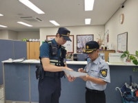 전주완산경찰서, 서부지구대 차량털이 절도 예방 홍보활동 실시