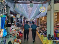 군산경찰서, 추석 명절 앞두고 다중운집지역 범죄예방 활동 실시