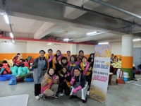 전주 신일중학교 학부모회, 노송동 김장 나눔 봉사 참여