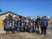 완주군 구이노인복지센터, 전주시 친절한 자원봉사자와 나눔 활동