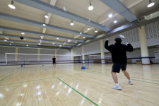 전주화산체육관 배드민턴장 재개장