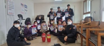 전주덕진소방서, 마을회관으로 찾아가는 소방안전교육 실시