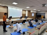 전주덕진소방서, 전북대 치과대학 심폐소생술 교육 실시