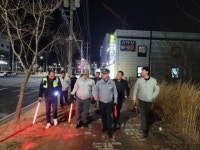 김제경찰서 백산파출소, 자율방범대와 온(溫)동네 한바퀴 진행