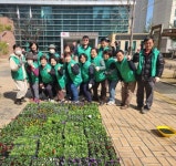 조촌동 새마을협의회·새마을부녀회 새봄맞이 봄꽃 식재