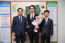 완주군 5천만원 기부 삼부종합건설 감사패 전달