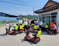 임실경찰서 관촌파출소 교통사고 예방 구슬땀