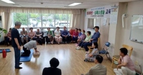 김제시 요촌동 주민자치위원회 소방안전 및 심폐소생술 교육