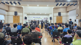 장수군, 공연장 상주단체 찾아가는 음악회공연 성황
