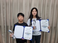 체육영재선발대회 동반 입상한 남매, 눈에 띄네