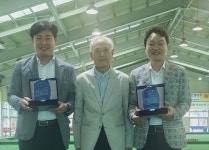 김대중 전북도의원·박철원 익산시의원, 배산실내게이트볼장 동호회 감사패 수상