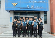 최종문 전북경찰청장, 군산경찰서 수송지구대 격려 방문