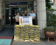 (유)승명종합건설, 나운1동 저소득가정에 사랑의 백미 기탁
