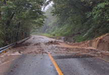 전북 호우 특보…산사태 위기경보 경계로 상향