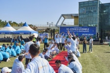 HD현대중공업, 외국인 근로자 체육대회 개최