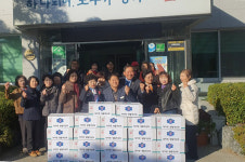 임실 덕치면 생활개선회, 이웃돕기 물품 기증