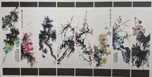 제7회 묵길전…전주, 군산을 거점으로 전북 전지역 활동 문인화가들 모여