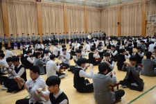 전주동암고등학교 2학년 집체성년례 실시