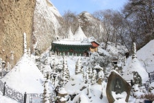 설경과 함께 진안으로 떠나는 겨울 여행