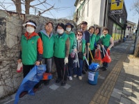 전주시 인후2동 새마을부녀회, 봄맞이 관내 환경정비 실시