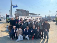 전주 호성동 통장협의회, 봄맞이 환경정화 활동 나서