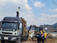 전북 정읍경찰서 산외파출소, 화물차 적재물 추락 방지 현장 안전홍보 실시