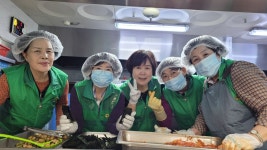 전주 효자2동 새마을부녀회, 양지노인복지관 중식 배식 봉사활동
