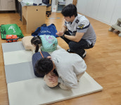 부안해양경찰서 위도파출소, 위도초등학교에서 연안 안전교육 실시