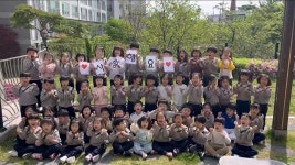 익산아이빛유치원에서 전해진 소방관 응원 영상…익산소방서 훈훈