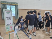 한국건강관리협회 전북특별자치도지부, 학산중학교 건강 캠페인 실시