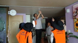 군산소방서, 화재 없는 안전마을 사후관리 실시