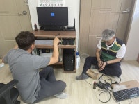 남원시 도통동, 취약계층 대상 컴퓨터 전산장비 지원