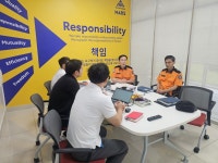 김제소방서, 로얄캐닌 김제공장 증축공사장 방문 안전관리 상태 점검