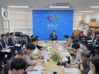 유희태 군수 통합 갈등, 행안부 조속한 결단을