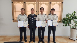 전주덕진소방서, 2025년 3분기 우수 소방공무원 시상