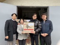 무주읍 청년회, 경로당 라면 130박스 전달