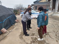 김제경찰서 백산파출소 마을 회관 방문 보이스피싱 예방 홍보