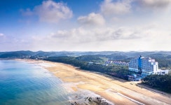 아일랜드 리솜, 꽃지해변을 배경으로 낭만버스킹 펼친다